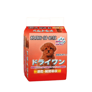 安潔樂 狗尿墊 狗尿片 安潔樂ドライワン 寵物尿墊 狗尿墊 狗尿片 [33*45 S碼 100枚] (紅)