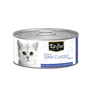 Kit Cat 貓罐頭 貓濕糧推薦：Kit Cat Aspic 無穀物貓罐頭 吞拿魚 80g (KC-2197)