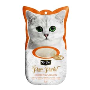 Kit Cat 貓零食 Kit Cat Purr Puree 養生肉醬 雞+三文魚 60g (KC-874)