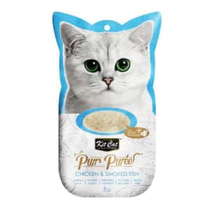 Kit Cat 貓零食 Kit Cat Purr Puree 養生肉醬 雞+煙燻魚 60g (KC-898)