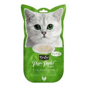Kit Cat 貓零食 Kit Cat Purr Puree Plus 養生雞肉醬 膠原蛋白 60g (KC-3239)