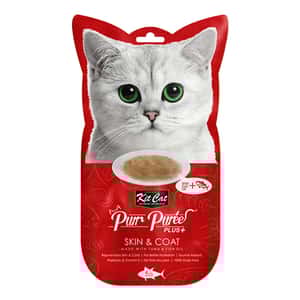 Kit Cat 貓零食 Kit Cat Purr Puree Plus 養生魚肉醬 皮膚護理 60g (KC-3260)