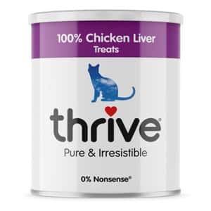 Thrive 脆樂芙 貓零食狗零食 Thrive 貓狗零食 脆樂芙 冷凍脫水小食 雞肝 Freeze Dried Chicken Liver 135g (貓犬用) (T_C_CL_L)
