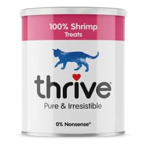 Thrive 脆樂芙 貓零食狗零食 Thrive 貓狗零食 脆樂芙 冷凍脫水小食 海蝦 Freeze Dried Shrimp 110g (貓犬用)
