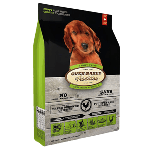 Oven Baked 狗糧 Oven Baked 狗糧 幼犬配方 大粒 25lb (綠色) (OBT_25P)