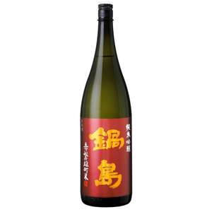 【清酒】鍋島 清酒 Sake推薦：富久千代酒造 鍋島 純米吟釀 赤磐雄町 1.8L (紅底金字)