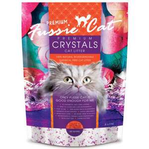 Fussie Cat 高竇貓 貓砂推薦：Fussie Cat高竇貓水晶砂 5L