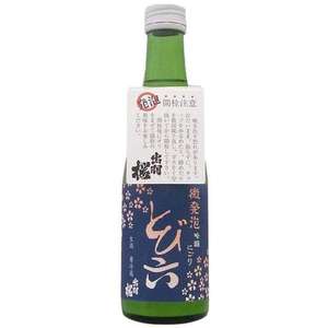 【清酒】出羽櫻 清酒 Sake推薦：出羽桜酒造 出羽櫻 とび六Tobiroku 吟釀 薄濁 Sparkling Sake 發泡氣泡清酒 300ml - 金賞