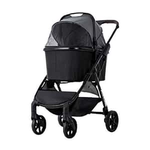 寵物車 日本Piccolo Cane Liona 防UV 寵物車 (灰)