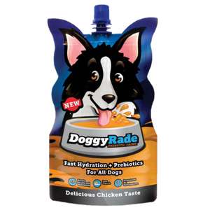 狗狗保健用品推薦：DoggyRade 狗狗專屬等滲補水飲料 雞肉味 250ml