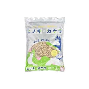 木貓砂 日本SANMATE 檜のカケラ 木貓砂 3L (銀色)