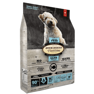 Oven Baked 狗糧 Oven Baked 狗糧 無穀物 七種魚配方 細粒 12.5lb (灰底粉藍色) (OBT_12.5PPF_S)
