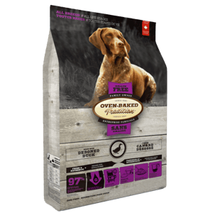 Oven Baked 狗糧 Oven Baked 狗糧 無穀物 鴨肉配方 大粒 23lb (OBT_23PPD)