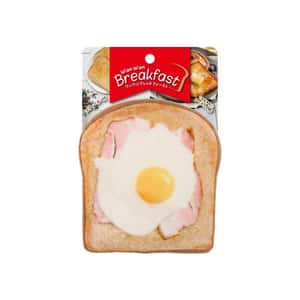 Wan Wan Breakfast 狗玩具 日本Wan Wan Breakfast 狗狗玩具 煙肉太陽蛋厚多士 一個入