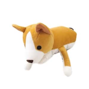 Bonbi ILOVEPETS 狗玩具 日本Bonbi ILOVEPETS Animal Mitten LoveDog 狗狗手偶玩具 啡白牧羊犬 一個入