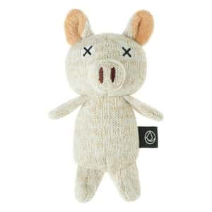 FAD 狗玩具 日本FAD 狗狗針織發聲玩具 小豬 一個入