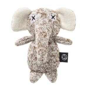 FAD 狗玩具 日本FAD 狗狗針織發聲玩具 大象 一個入