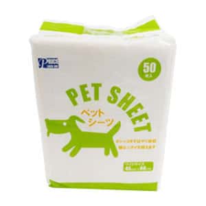 狗尿墊 狗尿片 PET SHEET 除臭寵物尿墊 狗尿墊 狗尿片 [45*60 L碼 50枚] (青)