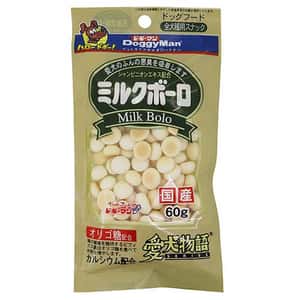 DoggyMan 狗零食 DoggyMan 日本狗零食 愛犬物語 牛奶小饅頭 60g