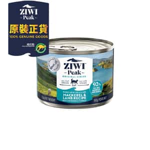 ZiwiPeak 貓罐頭 ZiwiPeak 貓罐頭 鯖魚及羊肉配方 185g (CCML185)