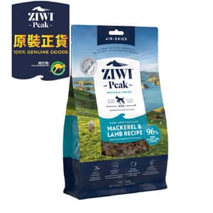 ZiwiPeak 狗糧 ZiwiPeak 狗糧 風乾鯖魚及羊肉配方 Mackerel & Lamb 454g (ADML0.4)