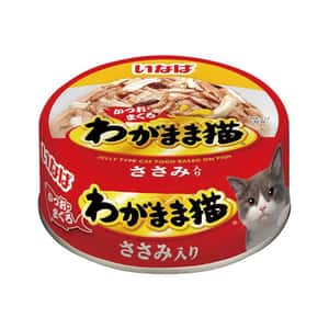 CIAO 貓罐頭 CIAO 貓罐頭 INABA わがまま猫 雞肉+鰹魚+金槍魚 115g (IM-272) (紅)