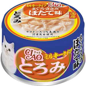 CIAO 貓罐頭 CIAO 貓罐頭 白湯金槍魚+雞肉+扇貝 80g (藍橙) (A-111)