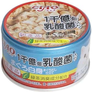 CIAO 貓罐頭 CIAO 貓罐頭 1千億個乳酸菌系列 金槍魚 85g (藍紅) (A-134)