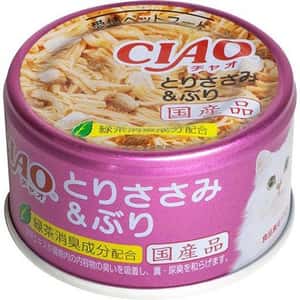 CIAO 貓罐頭 CIAO 貓罐頭 雞肉+鰤魚 85g (粉紫) (A-38)