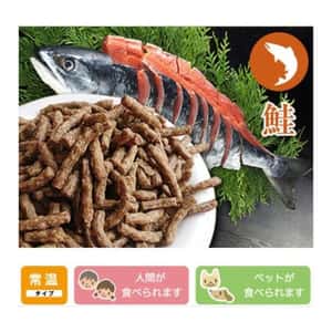 保健用品 日本產 嵐山善兵衛 長壽一番 三文魚 乾糧或加水 主食拌食 43g (人類及貓犬適用)