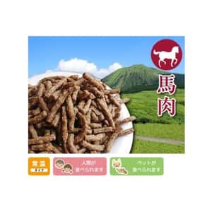 保健用品 日本產 嵐山善兵衛 長壽一番 馬肉 乾糧或加水 主食拌食 43g (人類及貓犬適用)