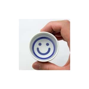 日本清酒杯 日本直送 豬口杯 蛇の目微笑臉Smiley 1個入 (圖片4)