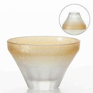 酒品配件 Accessories推薦：日本清酒杯 富士山盃 黃 85ml (7063)