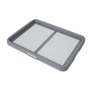 寵物床墊 狗床墊 Petio 加寬廁所板 灰色 (犬用) (91601833)