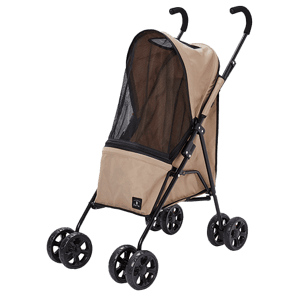 寵物車 Petio Porta 寵物外出 輕便折疊手推車 米色