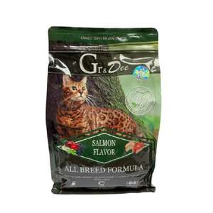 GRANDEE 貓糧 貓乾糧推薦：GRANDEE 無穀物成貓糧 三文魚+雞肉 1.5kg