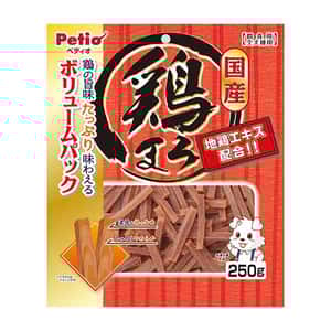 Petio 狗零食 Petio 狗零食 日本產濃郁蒸雞條 原味 250g (90503104)