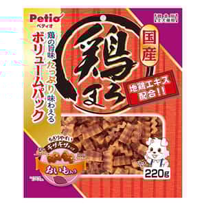 Petio 狗零食 Petio 狗零食 日本產濃郁蒸雞肉波浪條 甘薯 220g (90503107)