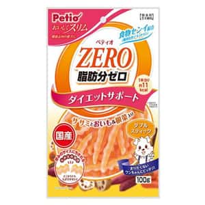 Petio 狗零食 Petio 狗零食 日本產 零脂肪低卡雞胸肉及甘薯雙色波浪條 腸胃健康 100g (90500917)