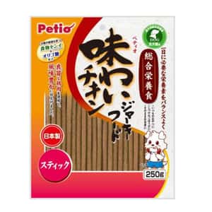 Petio 狗零食 Petio 狗零食綜合營養 日本產美味雞肉條 腸胃健康 250g (90502308)