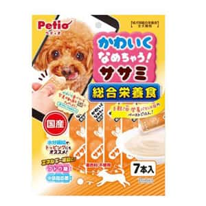 Petio 狗零食 Petio 狗零食 綜合營養 日本產低脂雞胸肉醬 健康腸道 水分補充 7支裝 (90502449)