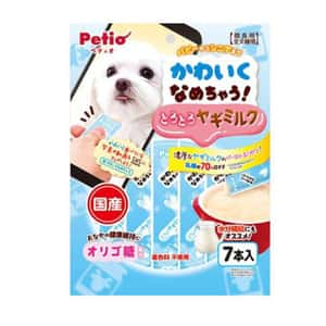 Petio 狗零食 Petio 狗零食 綜合營養 日本產低脂山羊醬 健康腸道 水分補充 7支裝 (90502450)