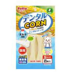 Petio 狗零食 Petio 狗零食 日本產牛奶味玉米潔齒骨 (+鈣・DHA・EPA) 8支裝 (90502661)