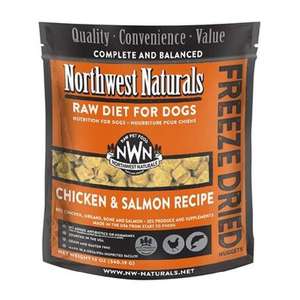 Northwest Naturals 狗糧推薦：Northwest Naturals 無穀物凍乾脫水狗糧 雞肉+三文魚 12oz 340g (NWFDSAL)