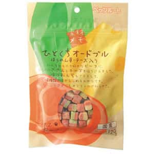 Petz Route 狗零食 日本Petz Route 菠菜芝士一口小食 120g (犬用)
