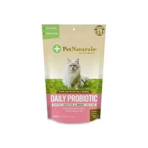 營養膏 保充劑 貓咪保健用品 Pet Naturals 功能小食 貓用每日益生菌咀嚼片 30片