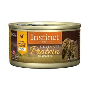 Instinct 本能 貓罐頭 貓濕糧推薦：Instinct 貓罐頭 無穀物頂級蛋白質系列 雞肉配方 5.5oz (718147)