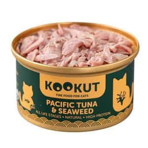KOOKUT 貓罐頭 天然太平洋吞拿魚海藻 70g (WCKUCW1010429) (圖片3)