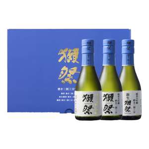 獺祭 獺祭23 新生23 遠心分離23 純米大吟釀 180ml 3支套裝