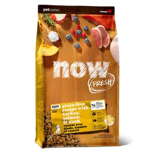 now FRESH 狗糧 now FRESH 狗糧 無穀物狗糧 全犬幼齡配方 火雞三文魚及鴨肉 3.5lb